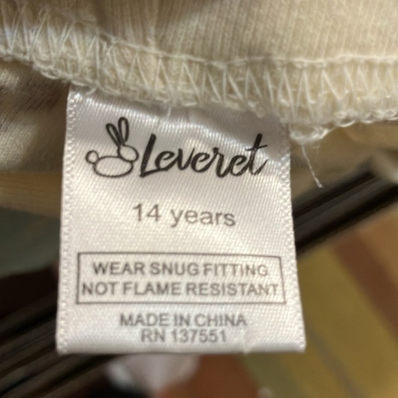 🌈 BOGO two pairs of Leveret 100% cotton bottoms monkeys and roosters 14 Years - Picture 8 of 10